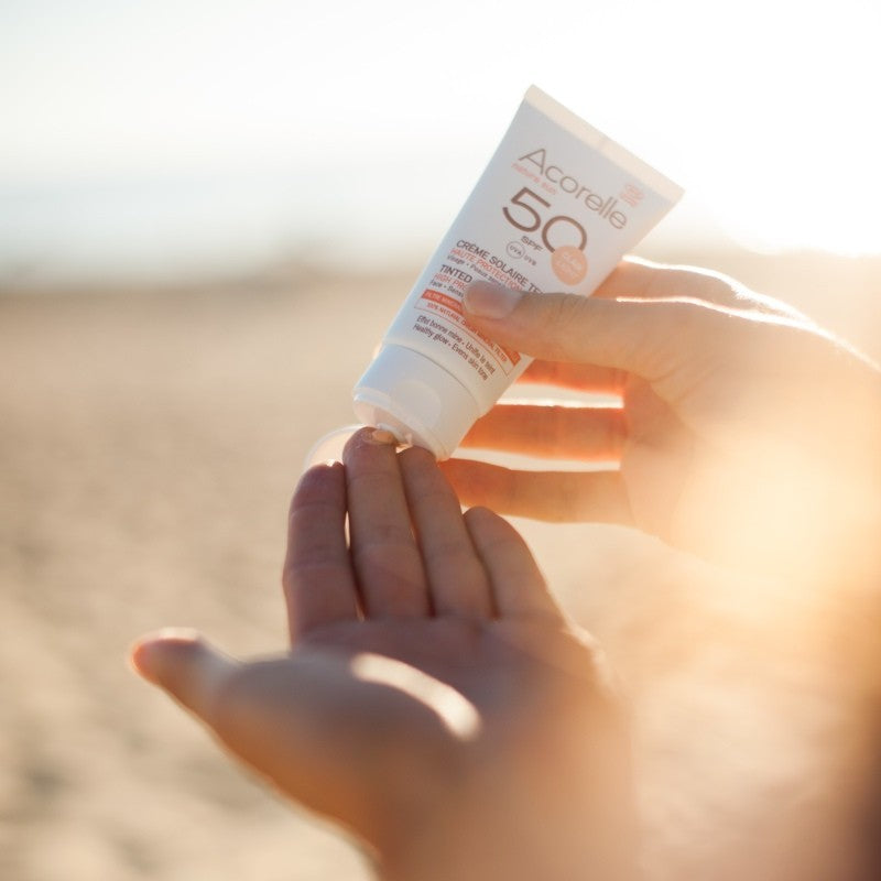 Acorelle Crema Solare Colorata Chiara SPF50