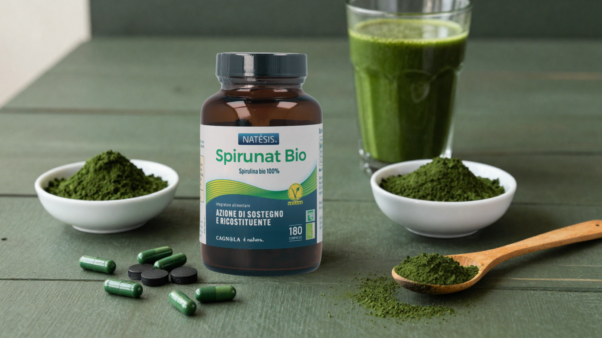Spirulina (Arthrospira platensis): proprietà, evidenze e uso professionale