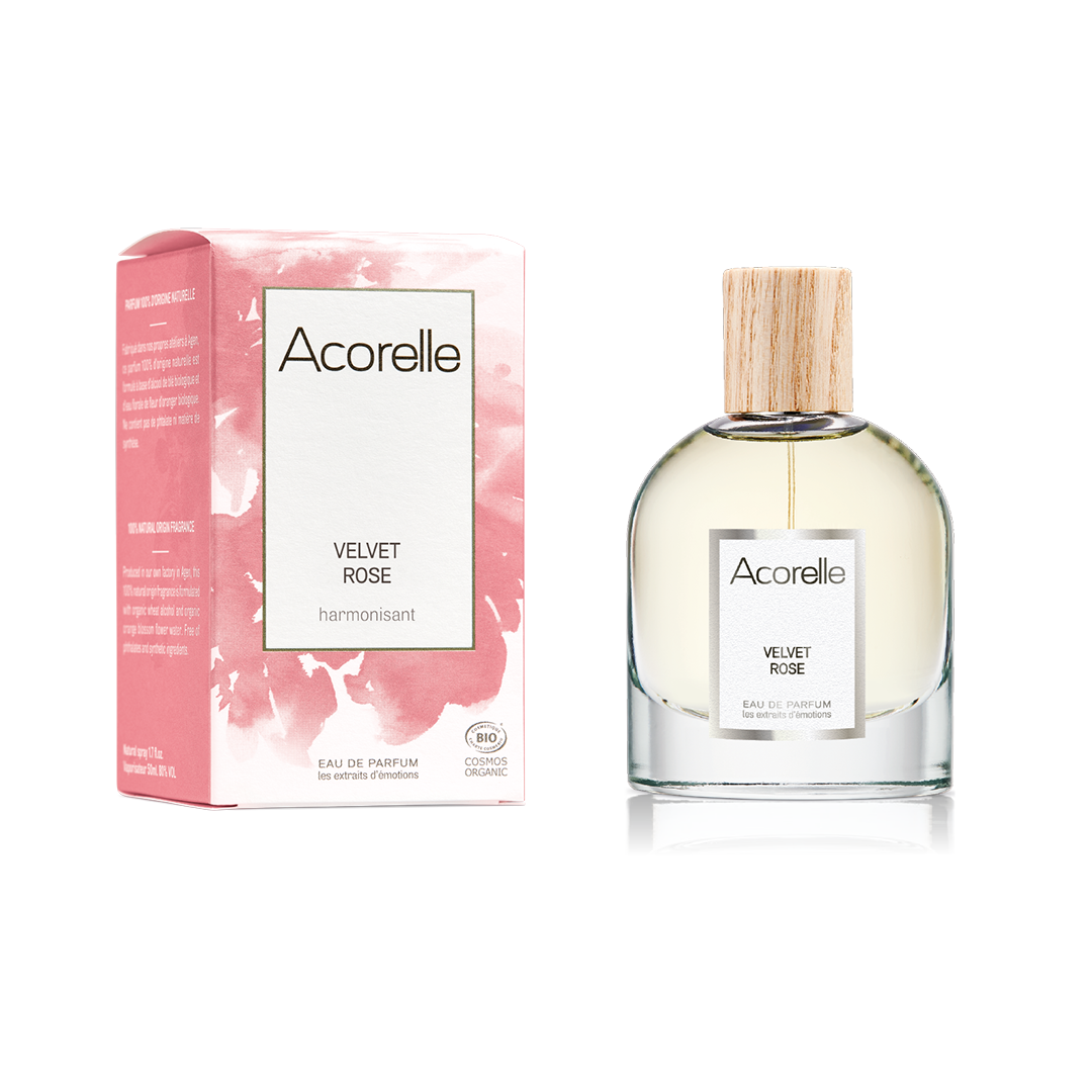 Acorelle Profumo Bio Velvet Rose (Rosa)N/F 50Ml