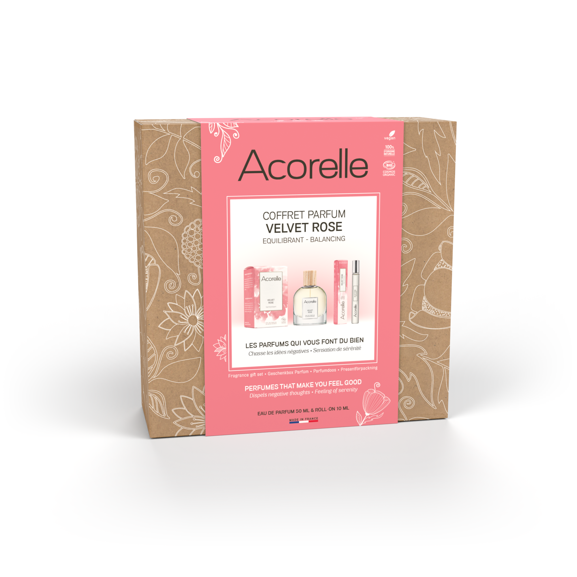 Acorelle Cofanetto Profumo Bio Velvet Rose