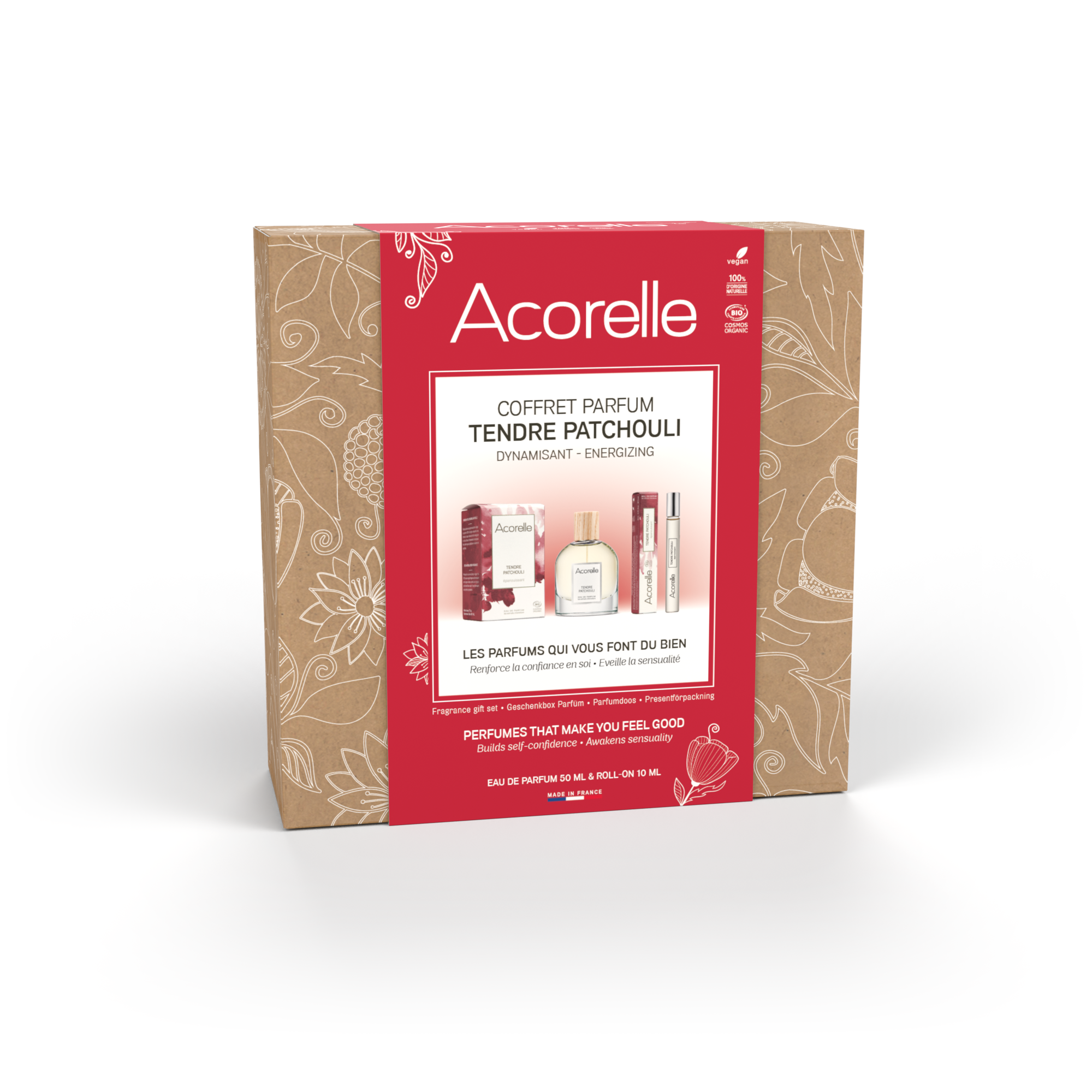 Acorelle Cofanetto Profumo Bio Tendre Patchouli