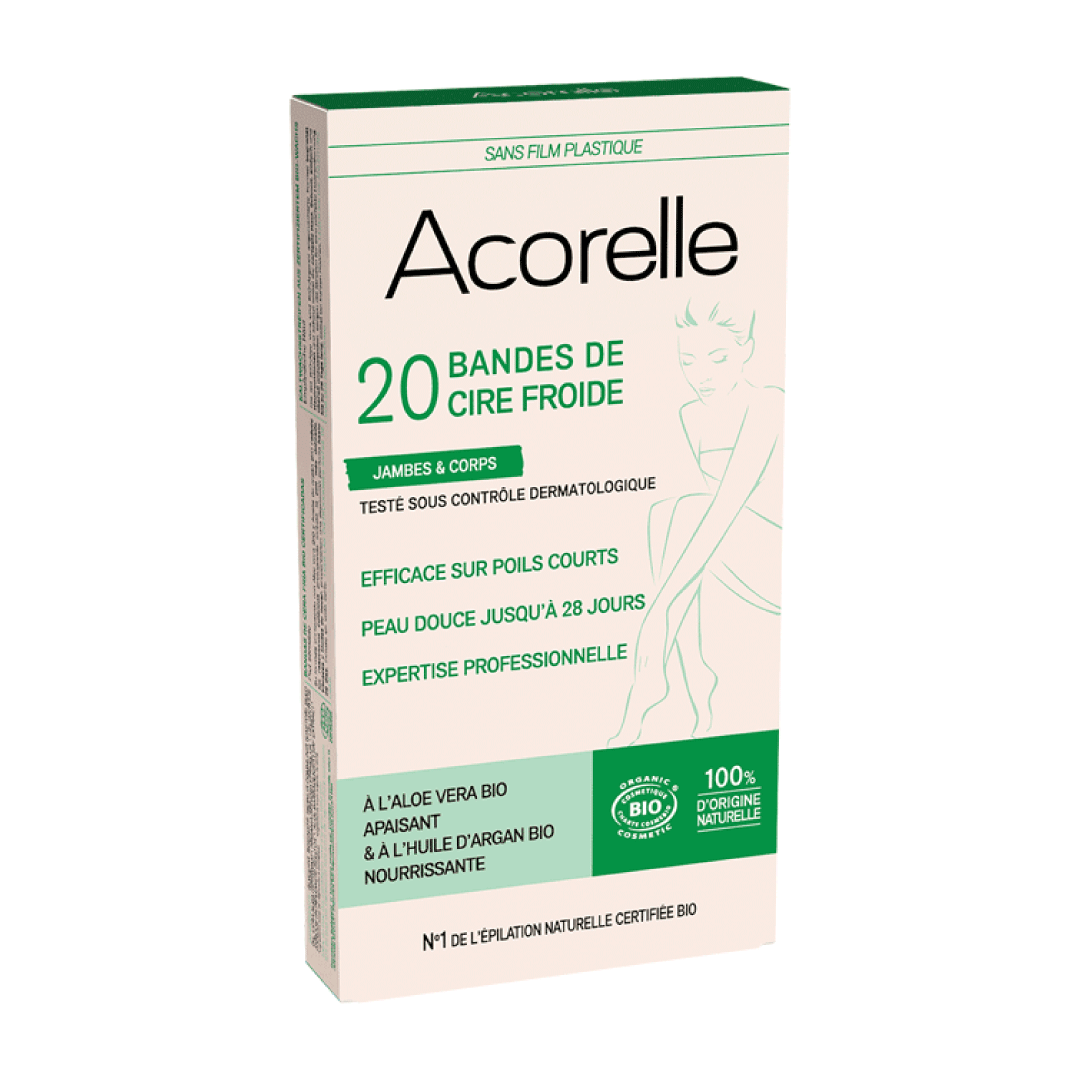Acorelle strisce cera a freddo corpo