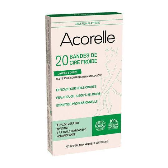 Acorelle strisce cera a freddo corpo