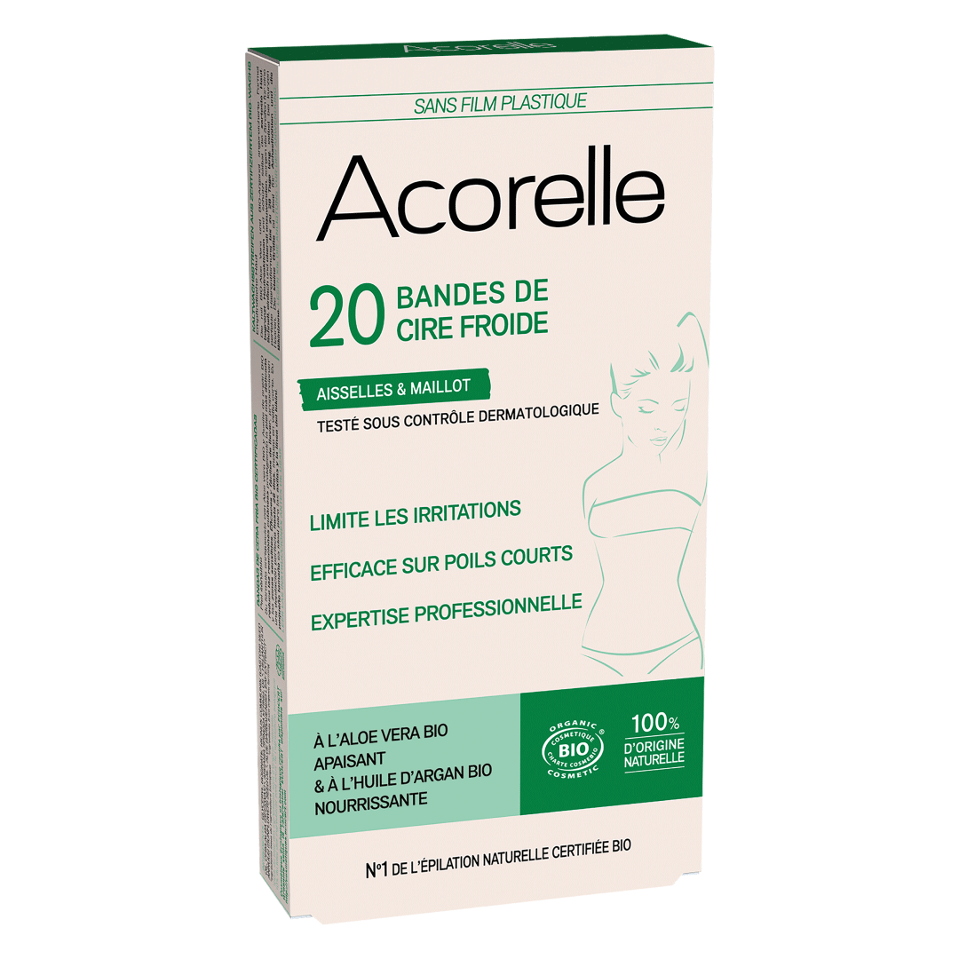 Acorelle  strisce cera a freddo zona bikini e ascelle