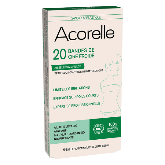 Acorelle  strisce cera a freddo zona bikini e ascelle