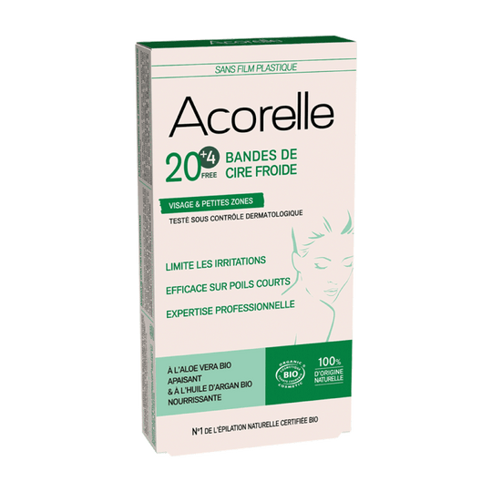 Acorelle  strisce cera a freddo viso