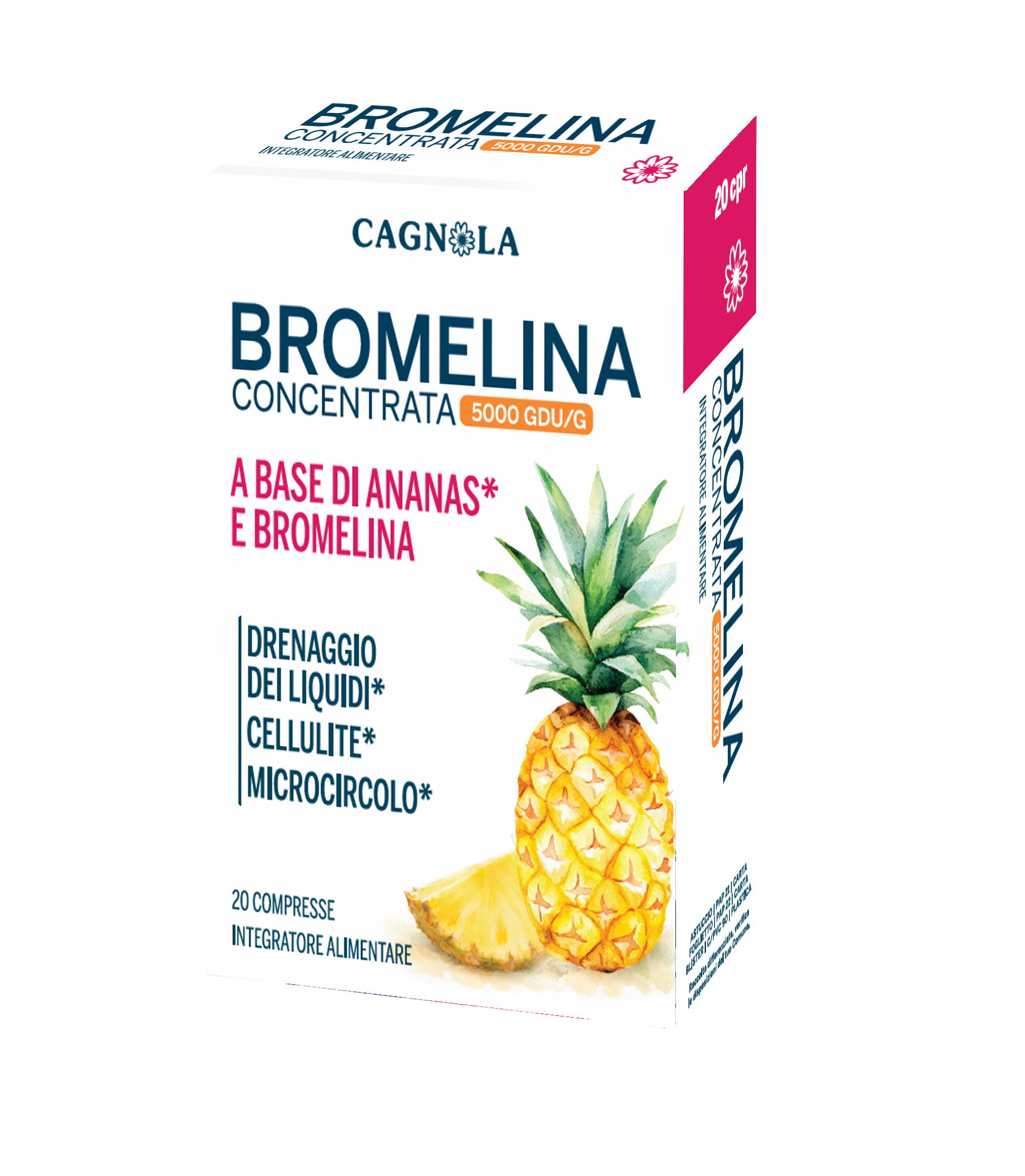Bromelina Concentrata 5000 GDU/g