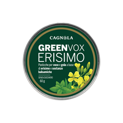 GREENVOX ERISIMO | pasticche voce e gola