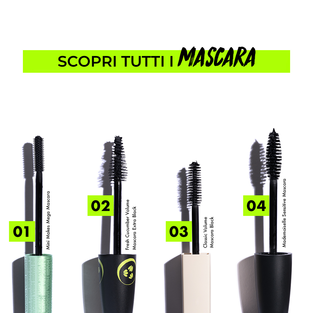 Mascara MINI MAKES MEGA con cheratina