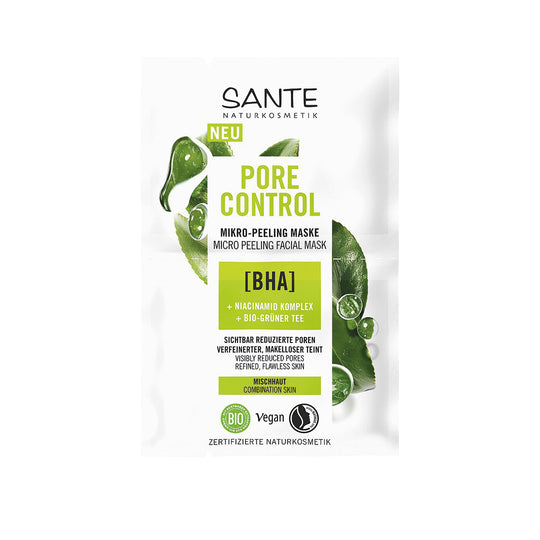 PORE CONTROL - Maschera viso peeling 2 x 4 ml