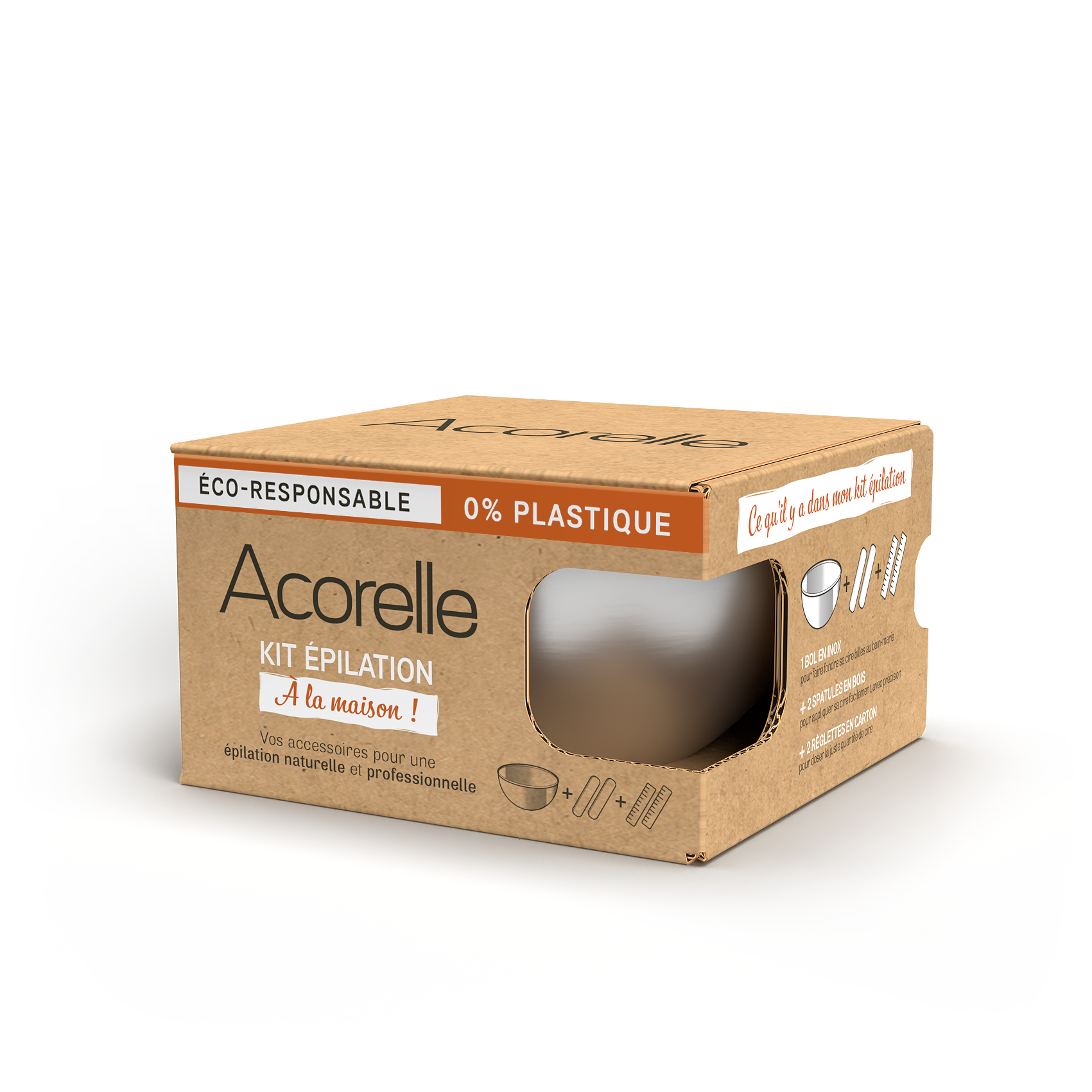 Acorelle Kit Epilazione Per Cera Brasiliana