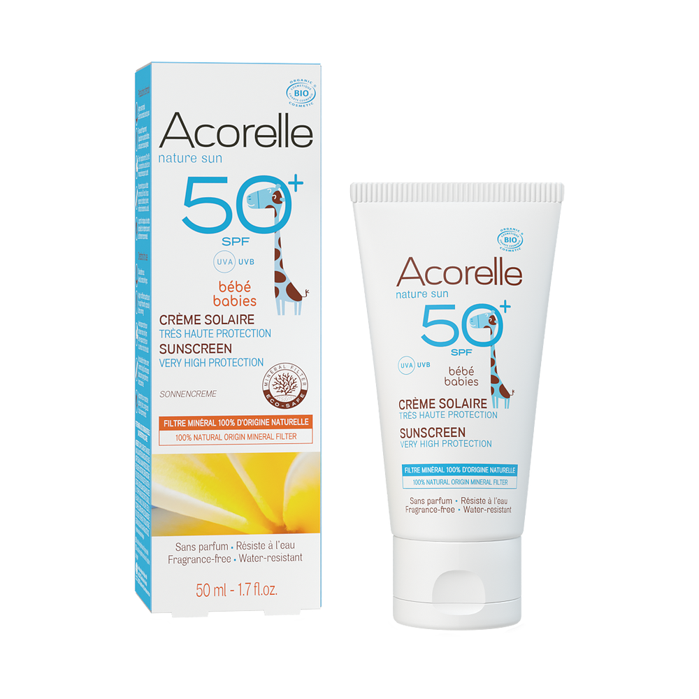 Acorelle Crema Solare Bio Baby Spf50 +50Ml