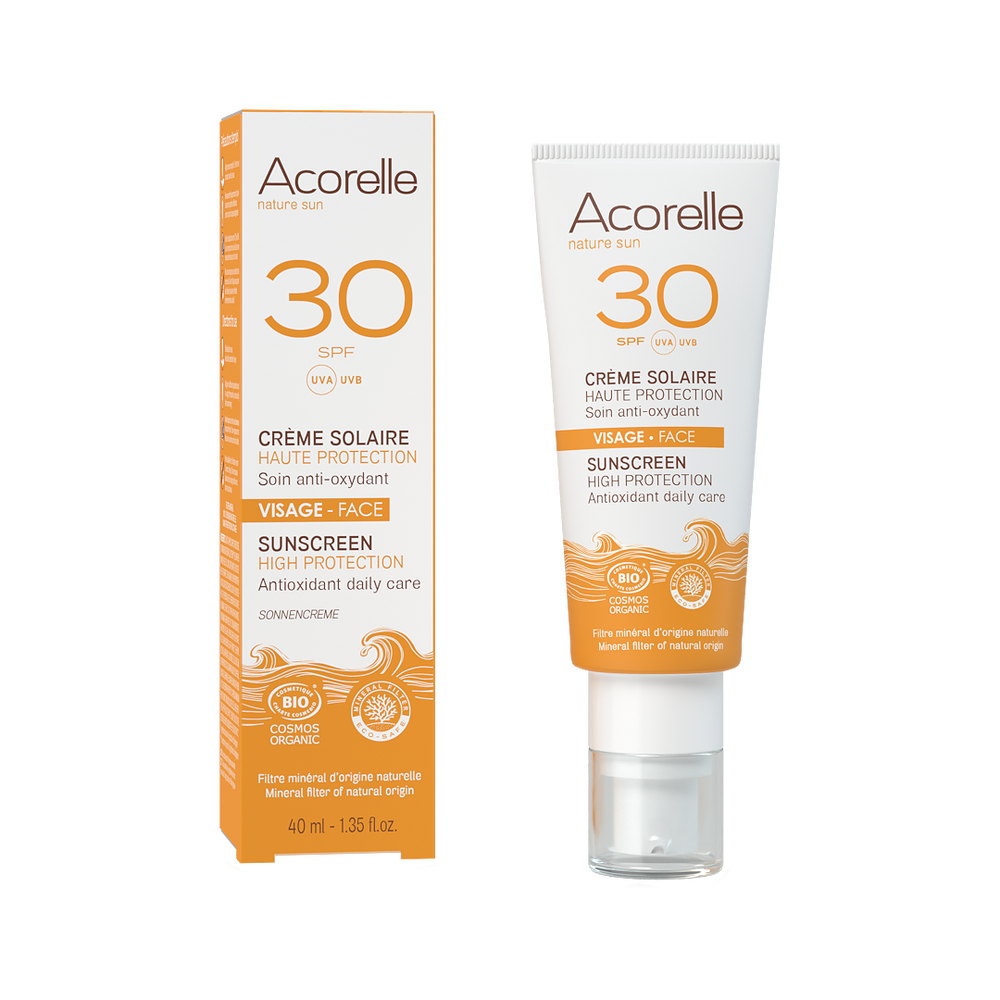 Acorelle Crema Solare Viso Spf30 40Ml