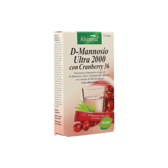 D-Mannosio Ultra 2000 Cranberry