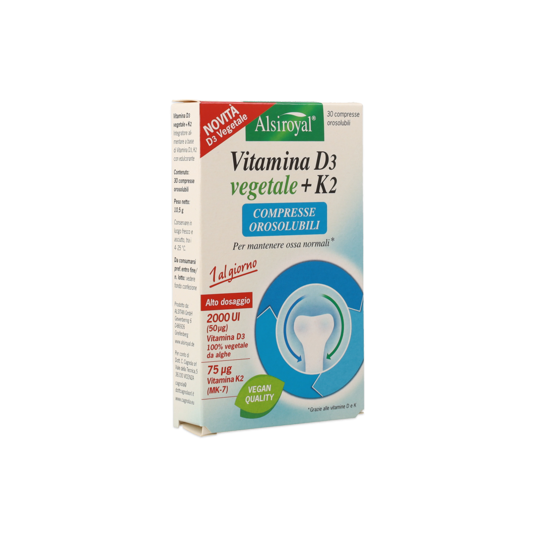 vitamina d3+k2 30cpr