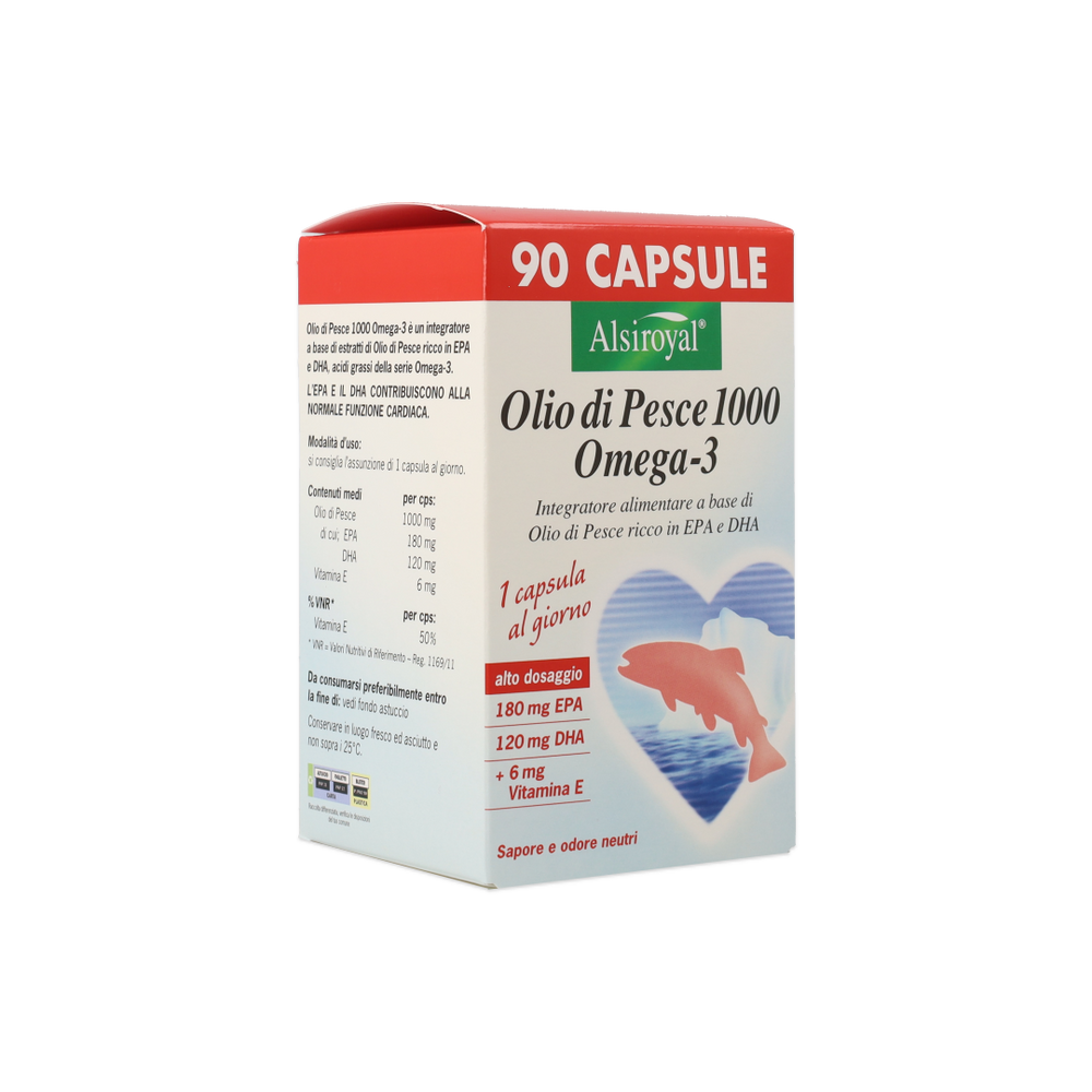 olio di pesce 1000 omega 3 90cps