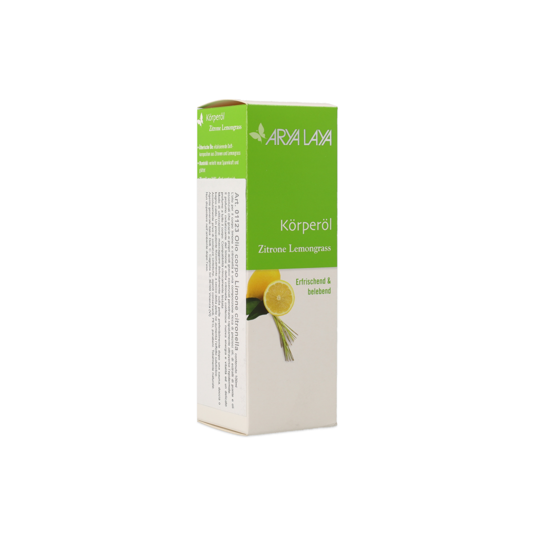 4004704011238_ARYA LAYA OLIO CORPO LIMONE CITRONELLA 100ML_1