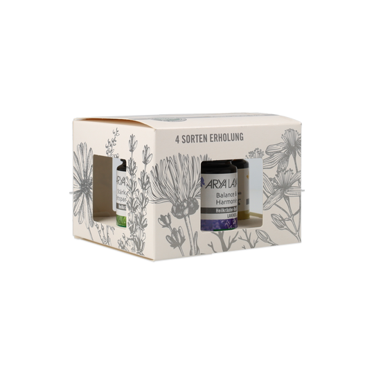 Arya Laya Mini Box di 4 Oli Bagno Assortiti