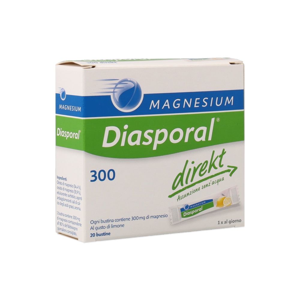 magnesium diasporal 300 20buste limoneorosol direkt 