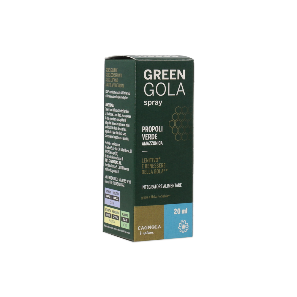 green gola spray 20ml
