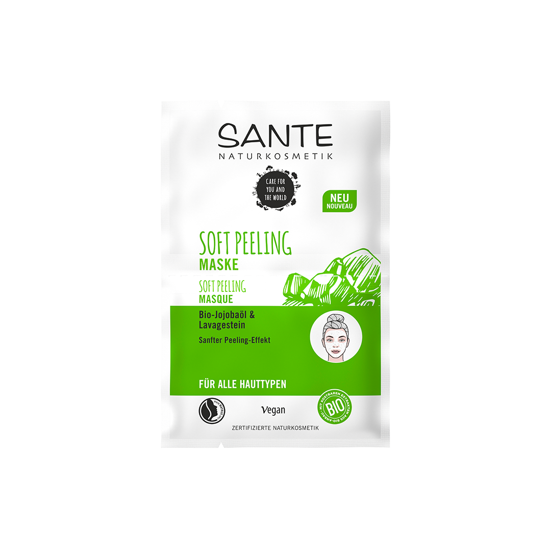 SANTE SOFT PEELING MASCHERA OLIO JOJOBAE PIETRA LAVICA (40231)