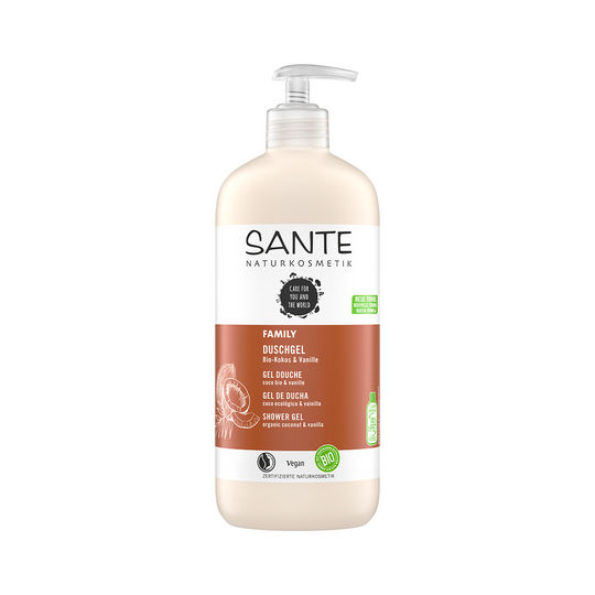 Family Gel doccia Cocco e Vaniglia Bio