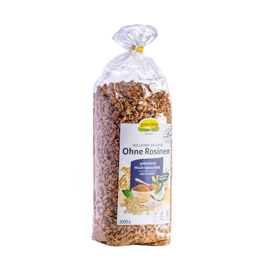Muesli senza uva sultanina