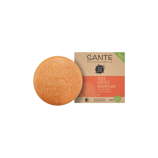 Sapone solido doccia Happiness Arancia e Mango Bio