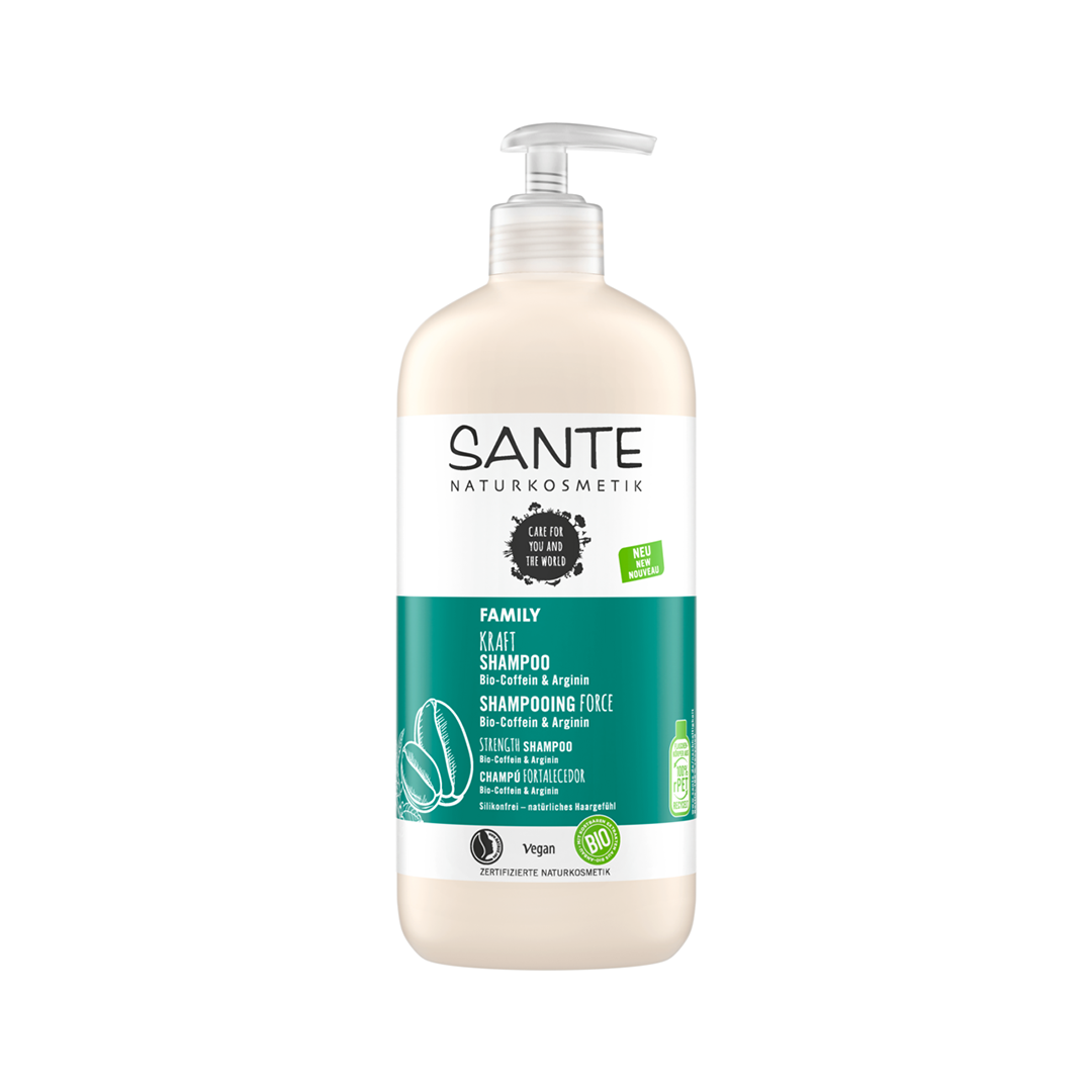 SANTE FAMILY SHAMPOO RINFORZANTE 500MLCAFFEINA BIO E ARGININA (40275)