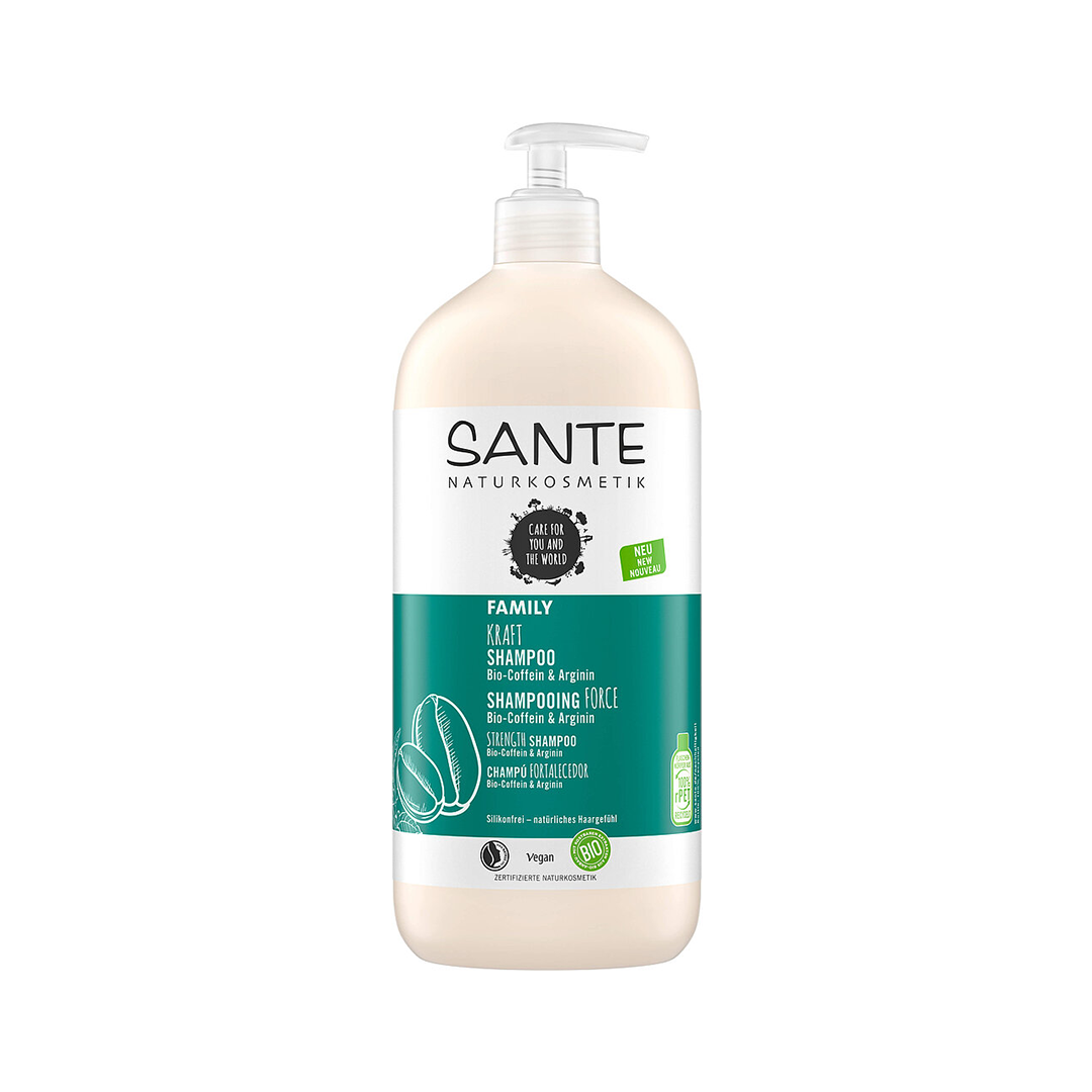 SANTE Family Shampoo rinforzante alla caffeina Bio e Arginina